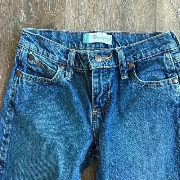 Wrangler Jeans.  Youth size 10.  Bootcut Cash Style. - Picture 2 of 8